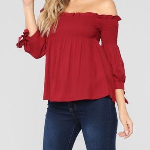 Rosario Off Shoulder top